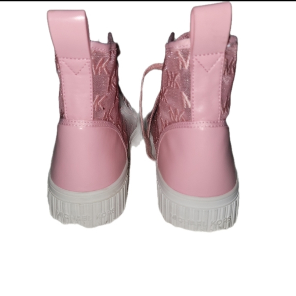 Michael Michael Kors Pink Gertie Sneakers size 9.5 - Picture 3 of 4